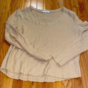 Urban Outfitters size L Yellow Long Sleeve